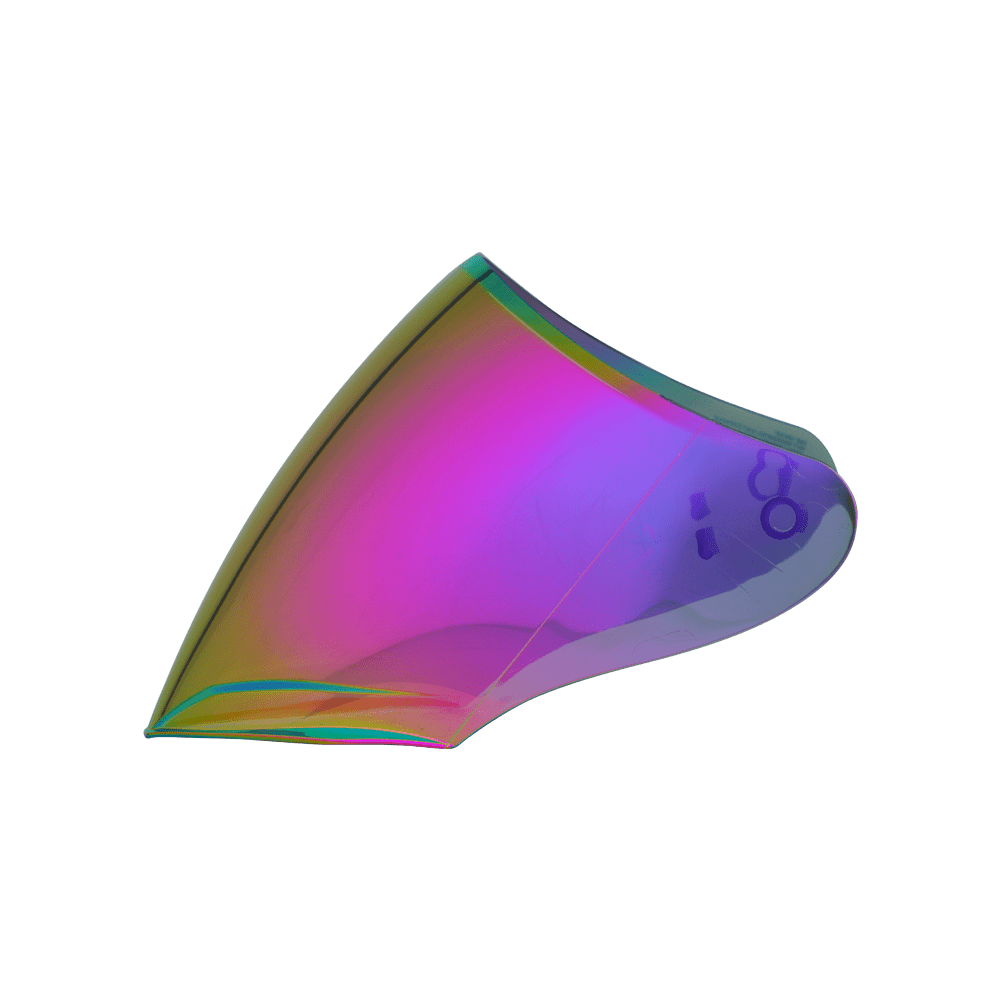 VISOR - N1 MAX - IRIDIUM DARK RED - Image 4