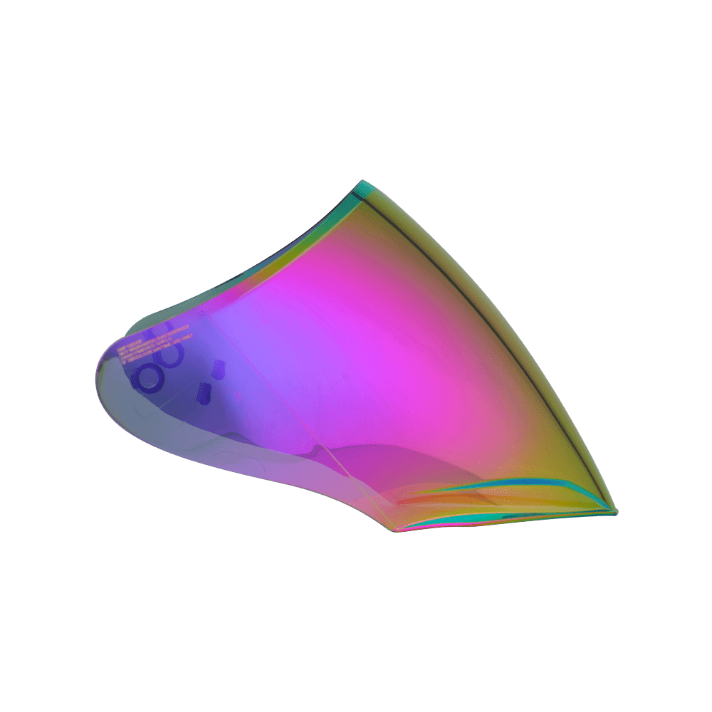 VISOR - N1 MAX - IRIDIUM DARK RED - Image 5