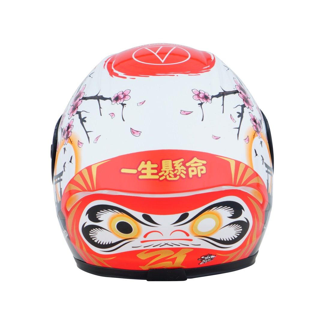 NHK GP R TECH MINI HELMET SKALA 1:8 - ALONSO LOPEZ # 12 - Image 3
