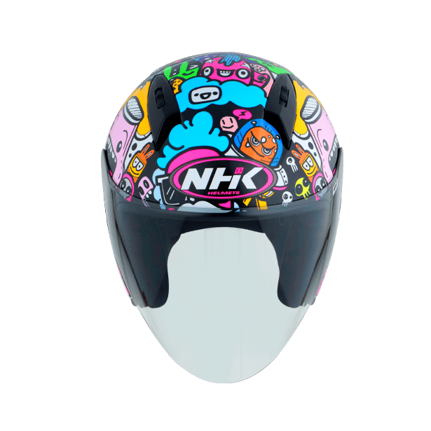 NHK N1 MAX - DOODLES - BLACK BLUE - Image 4