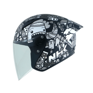 NHK N1 MAX - DOODLES - BLACK SILVER DOFF