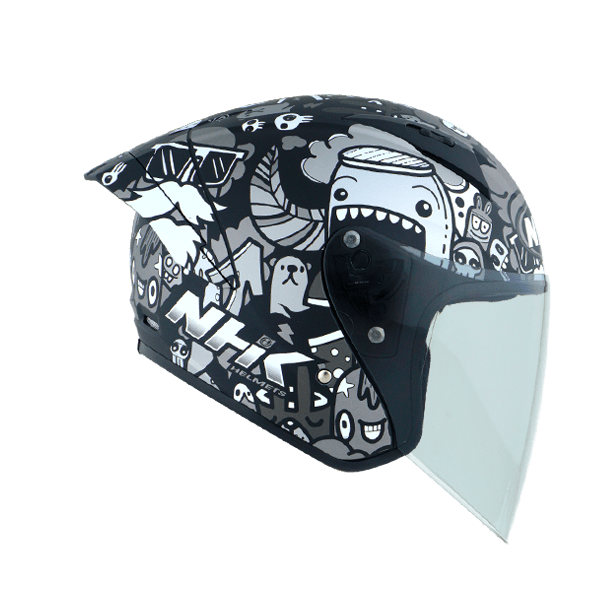 NHK N1 MAX - DOODLES - BLACK SILVER - Image 3