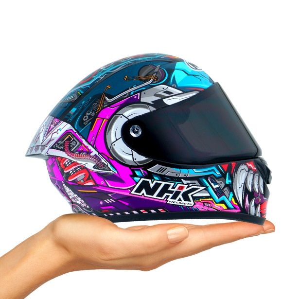 NHK GP R TECH MINI HELMET SKALA 1:8 - PESONA & TEKNOLOGI - Image 2